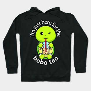 Boba Tea Cute Turtle Hoodie